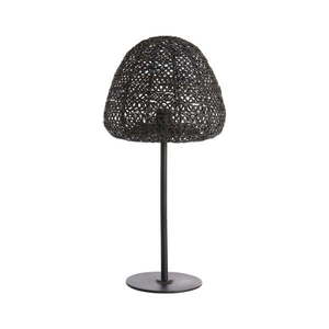 Matne čierna stolová lampa (výška 56 cm) Finou – Light & Living vyobraziť
