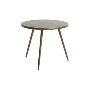 Kovový okrúhly odkladací stolík ø 59 cm Monjas – Light & Living vyobraziť