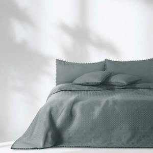 Sivá prikrývka na posteľ AmeliaHome Meadore, 170 x 210 cm vyobraziť