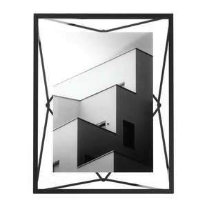 Čierny kovový rámček stojací/na stenu 23x18 cm Prisma – Umbra vyobraziť