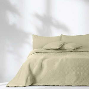 Béžová prikrývka na posteľ AmeliaHome Meadore, 200 x 220 cm vyobraziť