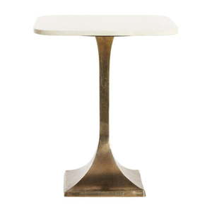 Odkladací stolík s doskou v dekore mramoru ø 45 cm Rickerd – Light & Living vyobraziť