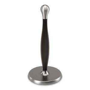 Čierny oceľový držiak na kuchynské utierky ø 17 cm Tug – Umbra vyobraziť
