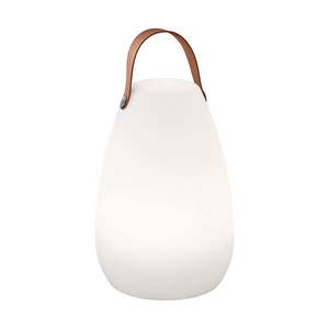 Bielo-hnedá LED stolová lampa (výška 26 cm) Ruby – Fischer & Honsel vyobraziť