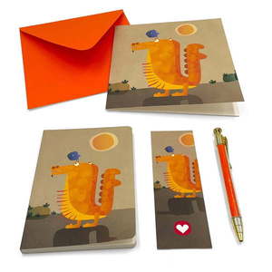 Darčeková písacia súprava s prianím Dragon – Kartos vyobraziť
