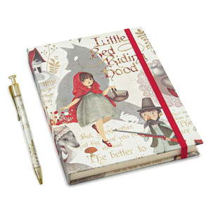 Zápisník s perom 192 stránok Little Red Riding Hood – Kartos vyobraziť