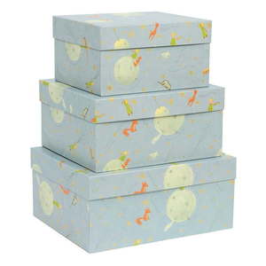 Darčekové škatule v súprave 3 ks The Little Prince – Kartos vyobraziť