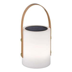 Bielo-hnedá LED stolová lampa (výška 34 cm) Bari – Fischer & Honsel vyobraziť