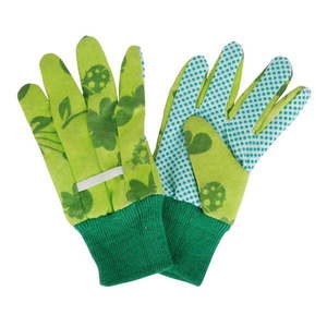 Detské zelené rukavice do záhrady Esschert Design vyobraziť