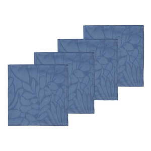 Textilné obrúsky v súprave 4 ks Abstract leaves – Södahl vyobraziť