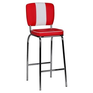 Barová stolička červená% vyobraziť