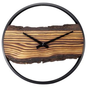 Sconto Nástenné hodiny FOREST drevo/kov, priemer 30 cm vyobraziť