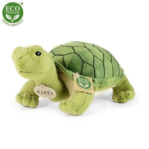 Rappa Plyšová korytnačka Agáta zelená, 25 cm ECO-FRIENDLY vyobraziť