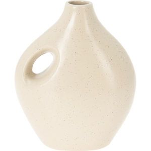 Porcelánová váza Rhonda krémová, 16 x 20 x 8, 5 cm vyobraziť