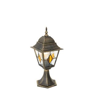 Vintage exteriérový lampáš starožitný zlatý 45 cm - Antigua vyobraziť