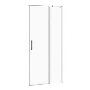 CERSANIT - Kyvné dvere s pevným poľom MODUO 90x195, pravé, číre sklo S162-006 vyobraziť