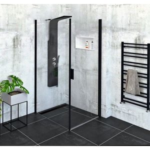 POLYSAN - ZOOM Black obdĺžniková sprchová zástena 800x900 L/P varianta ZL1280BZL3290B vyobraziť