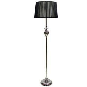Candellux Čierna stojacia lampa Gillenia pre žiarovku 1x E27 51-21420 vyobraziť