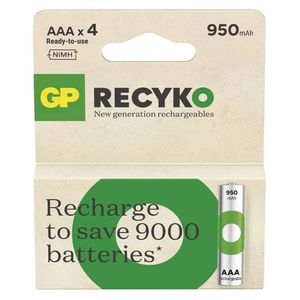 EMOS Nabíjacia batéria GP ReCyko AAA (HR03), 4ks B25114 vyobraziť