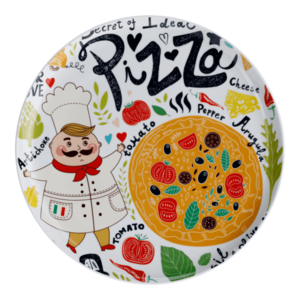 TEMPO-KONDELA DOLKOM TYP 3, tanier na pizzu, porcelán vyobraziť