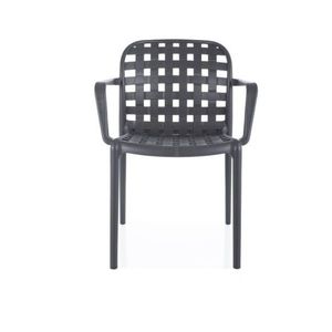 Signal Záhradná stolička STRIP II | sivá vyobraziť