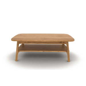 Konferenčný stolík z dubového dreva v prírodnej farbe 60x100 cm Twig – The Beds vyobraziť