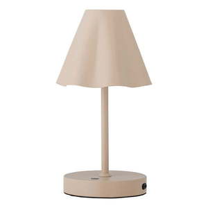 Béžová LED stmievateľná stolová lampa s kovovým tienidlom (výška 28 cm) Lianna – Bloomingville vyobraziť