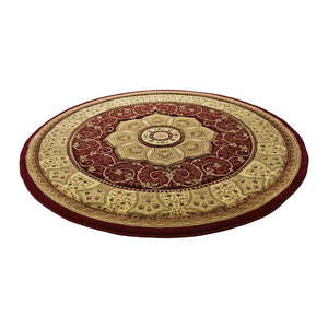 Červený okrúhly koberec ø 150 cm Heritage – Think Rugs vyobraziť