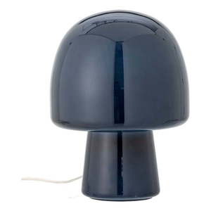 Tmavomodrá stolová lampa so skleneným tienidlom (výška 26, 5 cm) Paddy – Bloomingville vyobraziť