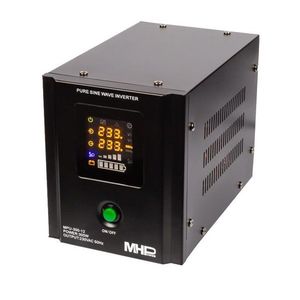Napäťový menič MHPower MPU-300-12 12V/230V, 300W, funkce UPS, čistý sinus vyobraziť