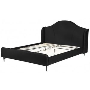 Čalúnená posteľ Sunrest 160x200 čierna vyobraziť
