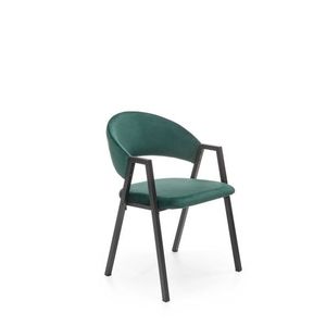 Jídelní židle K473 tmavě zelená vyobraziť