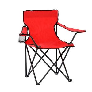 Skládací zahradní židle TURISTIC červená vyobraziť