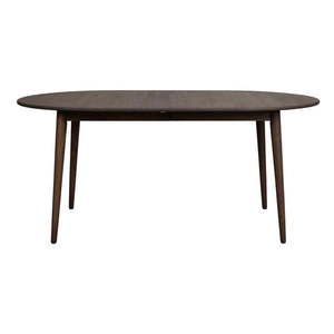 Tmavohnedý rozkladací jedálenský stôl z dubového dreva 105x170 cm Tyler – Rowico vyobraziť