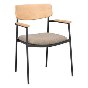 Jedálenská stolička v béžovo-prírodnej farbe v súprave 2 ks Maymont – Rowico vyobraziť