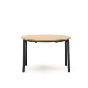 Okrúhly rozkladací jedálenský stôl v dekore duba ø 120 cm Montuiri – Kave Home vyobraziť