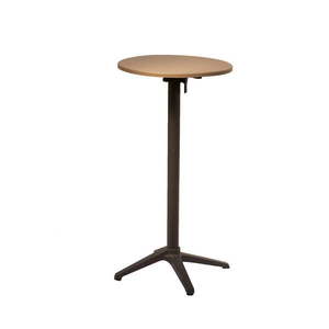 Hliníkový okrúhly záhradný barový stolík ø 55, 5 cm Alicante – Ezeis vyobraziť