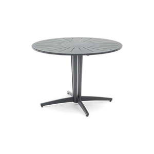 Hliníkový okrúhly záhradný jedálenský stôl ø 110 cm Fleole – Ezeis vyobraziť