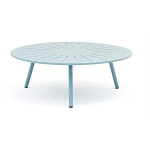 Hliníkový okrúhly záhradný odkladací stolík ø 110 cm Fleole – Ezeis vyobraziť