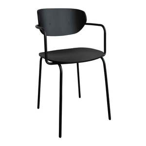 Čierne jedálenské stoličky v súprave 4 ks Arch – Hübsch vyobraziť