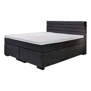 Čierna boxspring posteľ 180x200 cm Kokomo – Rojaplast vyobraziť