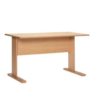 Pracovný stôl s doskou v dubovom dekore 70x140 cm Forma – Hübsch vyobraziť