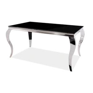 Sconto Jedálenský stôl PRANCI 1 čierna/chróm vyobraziť