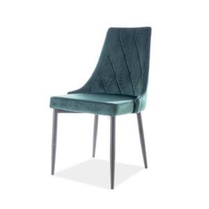 Sconto Jedálenská stolička TRAX zelená/čierna vyobraziť