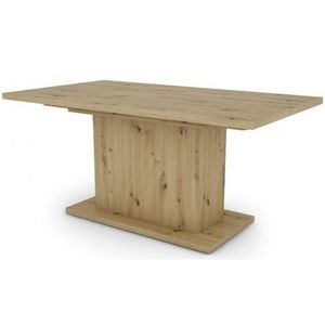 Jedálenský stôl Paulo 160x90 cm, dub artisan, rozkladací% vyobraziť