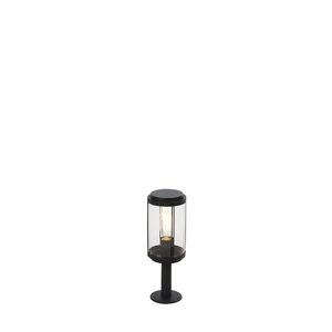 Elegantná vonkajšia lampa čierna 40 cm vrátane WiFi ST64 - Schiedam vyobraziť