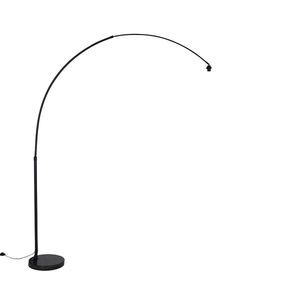 Moderná oblúková lampa čierna bez tienidla - XXL vyobraziť