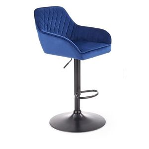 Halmar Barová stolička HALI Farba: Modrá vyobraziť