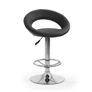 HALMAR H-102 barová stolička čierna vyobraziť