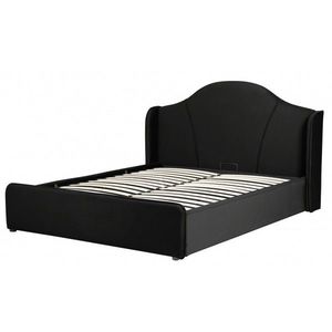 Čalúnená posteľ Sunrest II 160x200 čierna vyobraziť